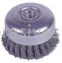 Weiler 94092 - 6" , .030, 5/8"-11 , Double Row Cup Brush - 012382940928