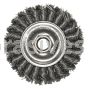 4" Standard Twist Wire Wheel, .014, M10 x 1.25 A.H., Retail Pack (STA-4)