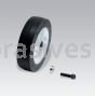 Dynabrade 11620 Contact Wheel Ass"y, 4" Dia. x 1" W x 5/8" I.D.