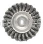 4" Standard Twist Wire Wheel, .014 SS, 1/2"-3/8" A.H., Retail Pack (ST-4)