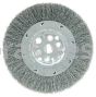 Weiler 01503 6" Maximum Density Crimped Wire Wheel .008" Steel Fill 5/8"-1/2" Arbor Hole