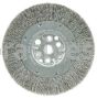 Weiler 01508 6" Maximum Density Crimped Wire Wheel .0118" Stainless Steel Fill 5/8"-1/2" Arbor Hole