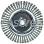 Weiler 08766V Stringer Bead Wire Wheel 6" .020" Steel Wire Fill 5/8"-11 UNC Nut Vending Ready