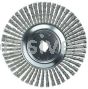 Weiler 09379 12" Cable Twist Knot Wire Wheel .023" Steel Fill 1-1/4" Arbor Hole