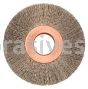 Weiler 15443 2" Small Diameter Crimped Wire Wheel .008" Steel Fill 1/2" Arbor Hole