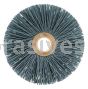 Weiler 16263 3" Small Diameter Nylox Wheel Brush .040/120 SC Crimped Fill 1/2" Arbor Hole