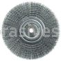 Weiler 36205 Wolverine 8" Crimped Wire Wheel .014" Steel Fill Narrow Face 5/8" Arbor Hole