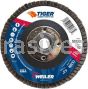Weiler 50133 4-1/2 Tiger Ceramic High Density Type 27 Abrasive 40C 5/8"-11 UNC Nut