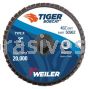 Weiler 50962 3" BobCat Mini Abrasive Flap Disc Flat Type 27 Type R Mount 40 Z