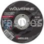 Weiler 56473 4" x 1/4" Wolverine Type 27 Grinding Wheel A24R 5/8" AH