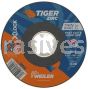 Weiler 58040 4-1/2" x .045" TIGER ZIRC Type 1 Cutting Wheel Z60T X-LOCK Arbor Hole