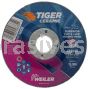 Weiler 58335 4" x 1/4" TIGER CERAMIC Type 27 Grinding Wheel CER24R 5/8 AH