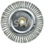 Weiler 79815 DUALLY 6" Root Pass Weld Cleaning Brush .020" Stainless Steel Wire Fill 5/8"-11UNC Double-Hex Nut