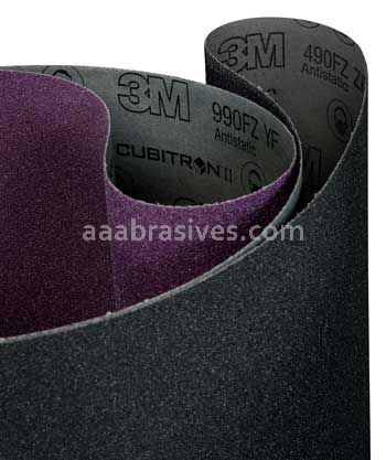 3M™ 7100199211 37 x 75 80+ Grit YF-wt 990FZ Cubitron™ II Cloth Belt