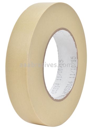 3M&trade; 7010375360 Specialty High Temperature Masking Tape 5501A Tan 1/2 in x 60 yd
