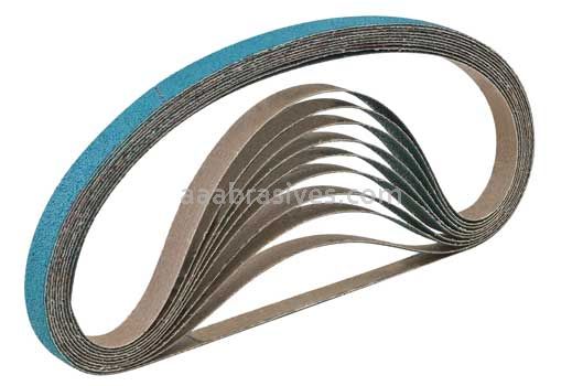 Sanding Belts 1-1/2x25 50 Grit Z/A Zirc