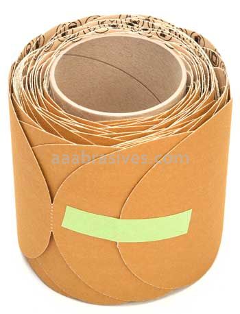 3M&trade; 7000118095 5" P120 Grit F-wt 363I Stikit&trade; Paper Disc Roll