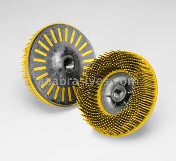 3M&trade; 7100138174 4-1/2 x 5/8-11 Internal 80 Scotch-Brite&trade; Bristle Disc