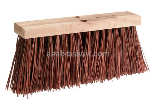 Osborn Master Sweep Classic 24” Coarse Broom 3-1/4” TL X Coarse Brown Styrene #52041