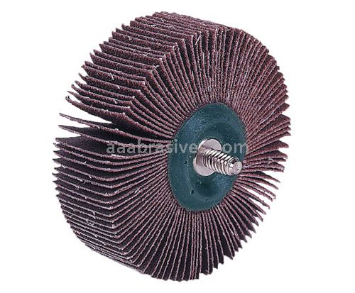 Dynabrade,2-1/2" Dia. x 1" 80 Grit A/O DynaCut Flap Wheel