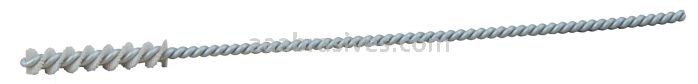 Weiler 26908 .190" Nylox Micro Abrasive Tube Brush 600 AO 1" Brush Length