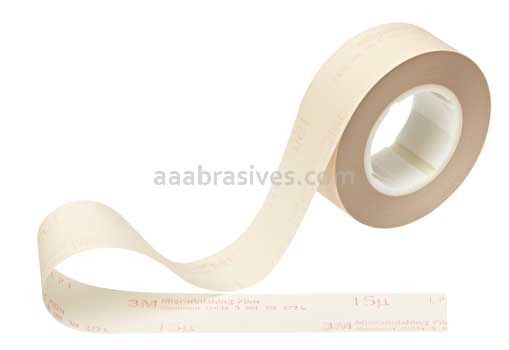 3M&trade; 7100194296 16 x 150 ft x 3 15 Micron 5MIL 272L Microfinishing Film Roll