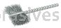Weiler 21041 1" Power Tube Brush .008" Steel Wire Fill 5/8" Brush Length