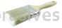 Weiler 40061 3" Wall Paint Brush Poly/Nylon Fill 3-1/4" Trim Length Sanded Wood Handle