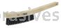 Weiler 44056 Hand Wire Scratch Brush .012 Carbon Steel Fill Curved Handle 4 x 18 Rows