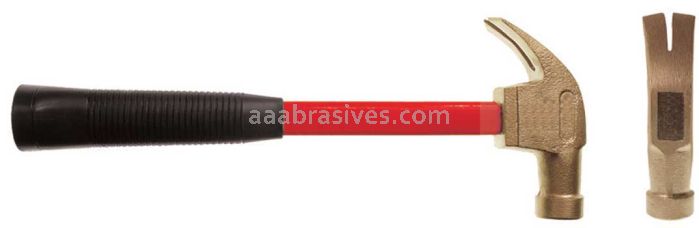 CS Unitec&trade; EX122U-0100A 1 lb Hammer Claw Aluminum Bronze w/ Nupla Handle