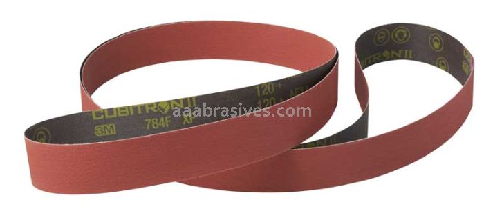 3M™ 7100215446 3/4 x 72 120+ Grit 784F Cubitron™ II Cloth Belt