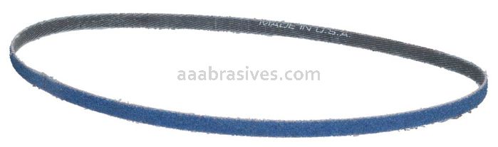 Norton 1/4 x 24 BlueFire Cloth File Belt 80 Grit R823P ZA