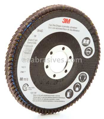 3M™ 7000119057 4-1/2 x 7/8 60 Grit 546D T29 Flap Disc