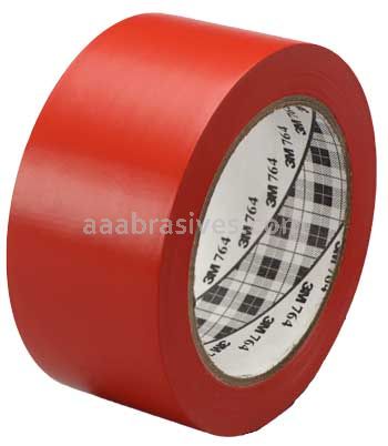 3M™ 7000124213 General Purpose Vinyl Tape 764 Red 49" x 36 yards