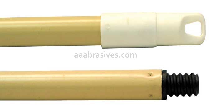 Weiler 75555 60" Plastic Coated Metal Handle Threaded 15/16" Diameter