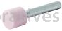 Norton 69078645354 W185 1/2 x 1/2 Pink 86A A/O Vitrified Bond Mounted Point