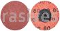 Merit Abrasives 69957399778 2" 80 Merit Alo   QC-T1   Merit Quick Change Discs