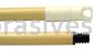 Weiler 75555 60" Plastic Coated Metal Handle Threaded 15/16" Diameter