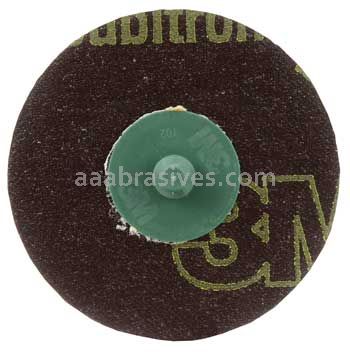 3M™ 7000045628 3” 50 Grit YF-wt 777F Ceramic TR Roloc™ Sanding Disc