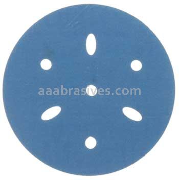 3M™ 7100090970 3” #400 Grit Hookit™ Blue Abrasive Disc 321U Multi-hole