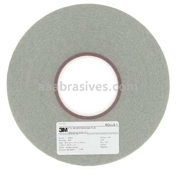 3M™ 7100208341 0.709 x 900 ft x 3 40 Micron 5 MIL 372L Microfinishing Film Roll