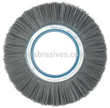 Weiler 83750 12" Crimped Filament Nylox Wheel .040/80 SC Fill 5-1/4" Arbor Hole