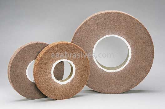 Standard Abrasives Buff and Blend GP Interleaf Flap Brush 875195 14" x 2" x 8" 2:1 A MED 120 Grit (Made to Order)