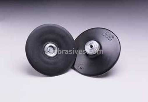 3M&trade; 7100106737 4 x 1/4-20 Roloc&trade; TS and TSM Medium Internal Disc Pad 77740