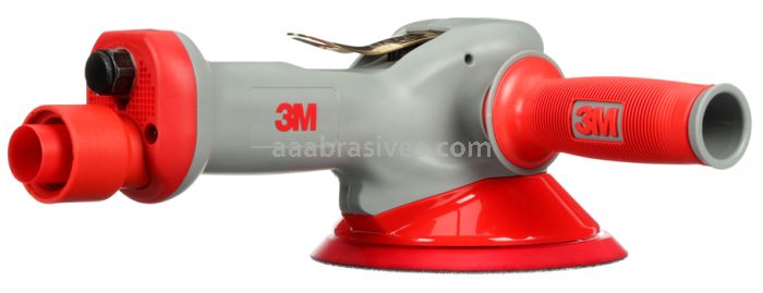 3M™ 7100088652 6" Elite Central-Vac-Ready/Non Vac 2-Hand Random Orbital Sander 28337 3/8" Orbit