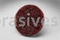 3M&trade; 7010294913 1" TSM A/O MED SPR 22451D Scotch-Brite&trade; Roloc&trade; Surface Conditioning Disc