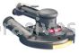 8" Central Vac-Ready Gear-Driven Orbital Sander, .24 Hp, Two-Hand, 900 RPM, Rear Exhaust