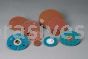 Standard Abrasives Quick Change TR A/O Extra 2 Ply Disc 592552 3" 36 Grit