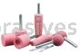 Norton 69078645355 W177 3/8 x 3/4 Pink 86A A/O Vitrified Bond Mounted Point