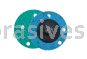 Dynabrade 3" 50 Grit A/Z Vacuum DynaCut Locking-Type Disc